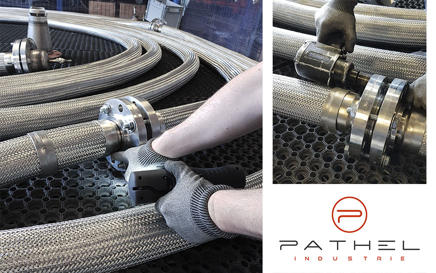 Banc de test sur onduleux inox Pathel Industrie
