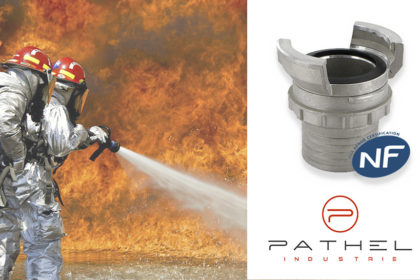 Pathel DSP fire hose couplings are AFNOR certified