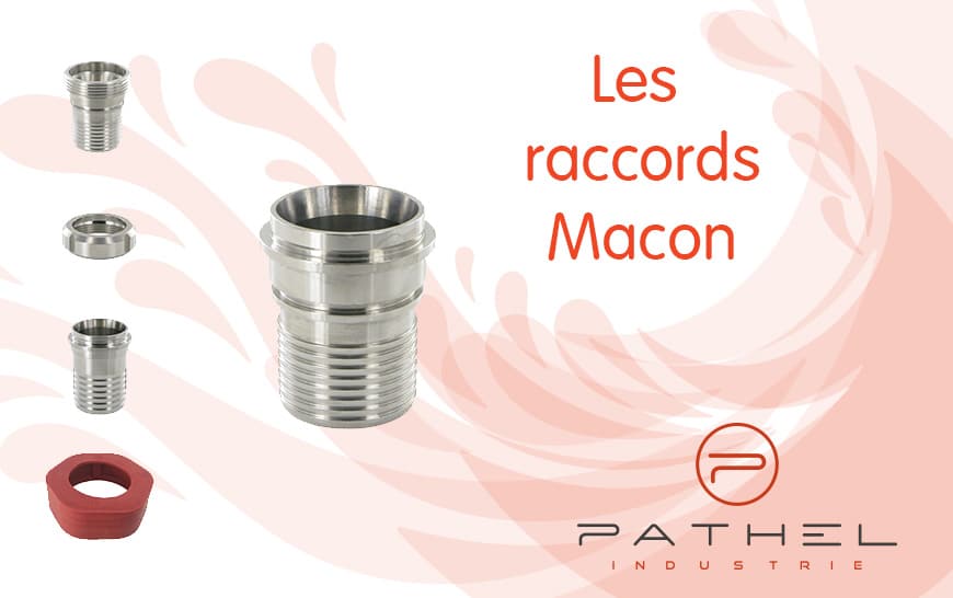 Les raccords vinicoles Macon de chez Pathel Industrie