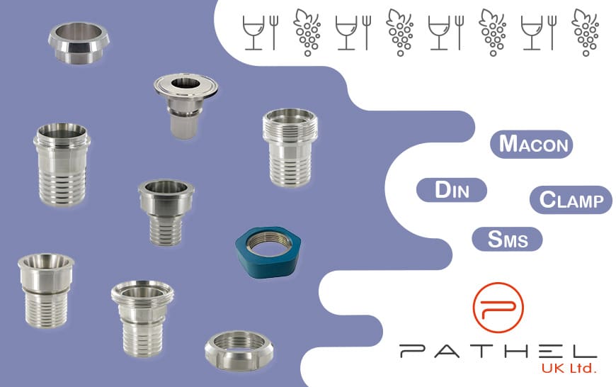 range of food fittings
